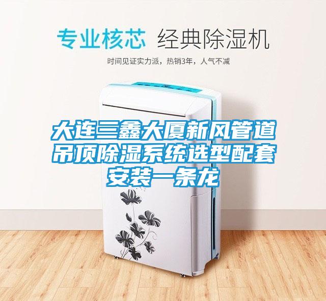 大连三鑫大厦新风管道吊顶除湿系统选型配套安装一条龙