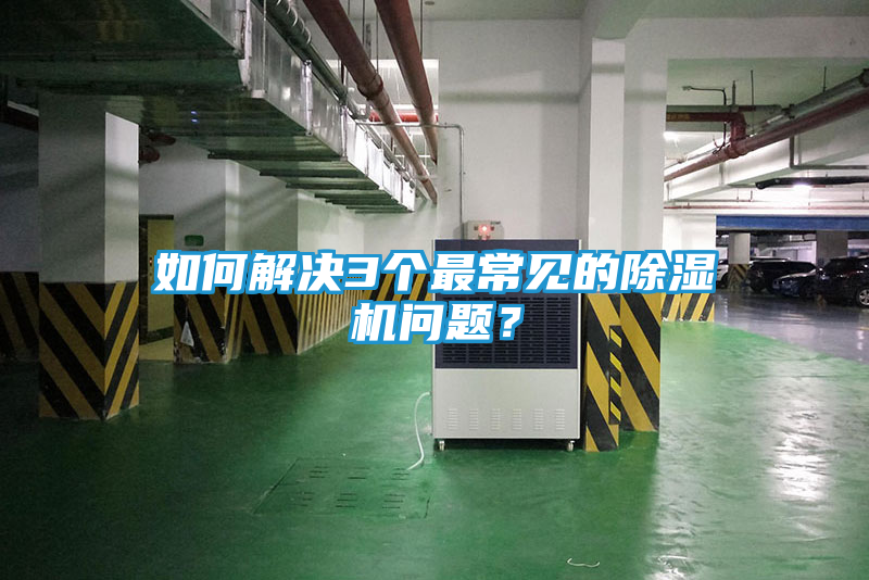 如何解决3个最常见的除湿机问题？