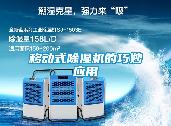 移动式除湿机的巧妙应用