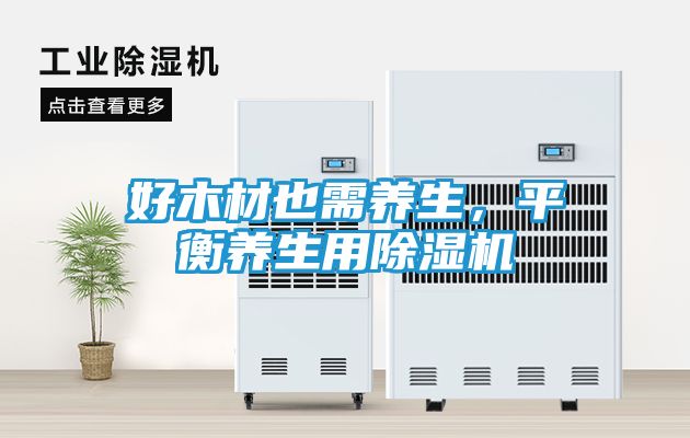 好木材也需养生，平衡养生用除湿机