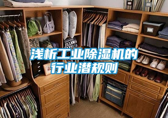 浅析工业除湿机的行业潜规则