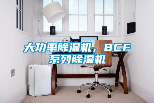 大功率除湿机,BCF系列除湿机