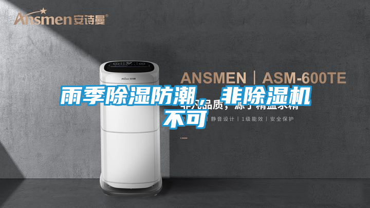 雨季除湿防潮，非除湿机不可