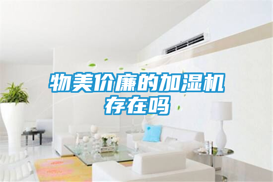 物美价廉的加湿机存在吗