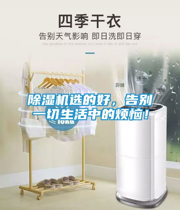 除湿机选的好,告别一切生活中的烦恼!