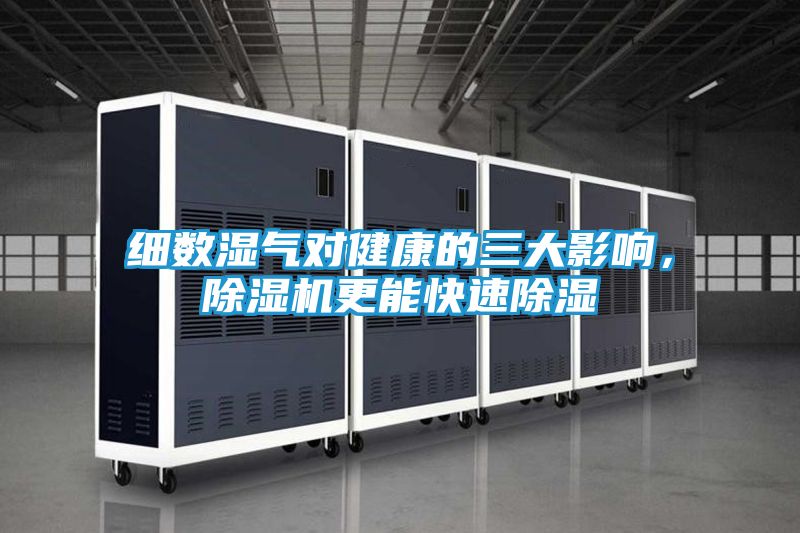 细数湿气对健康的三大影响,除湿机更能快速除湿