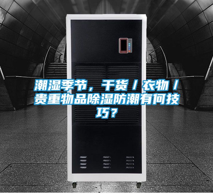 潮湿季节,干货/衣物/贵重物品除湿防潮有何技巧?