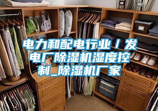 电力和配电行业／发电厂除湿机湿度控制_除湿机厂家