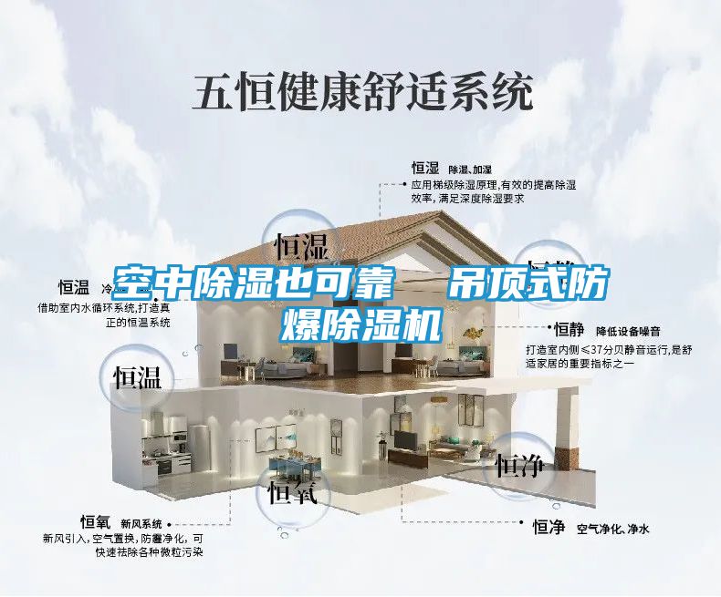 空中除湿也可靠  吊顶式防爆除湿机