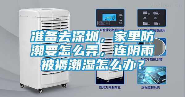 准备去深圳，家里防潮要怎么弄，连阴雨被褥潮湿怎么办？