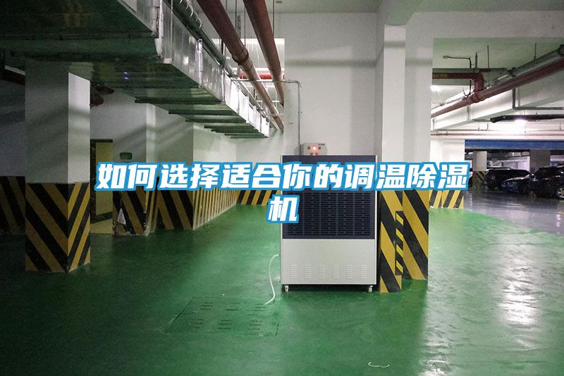 如何选择适合你的调温除湿机