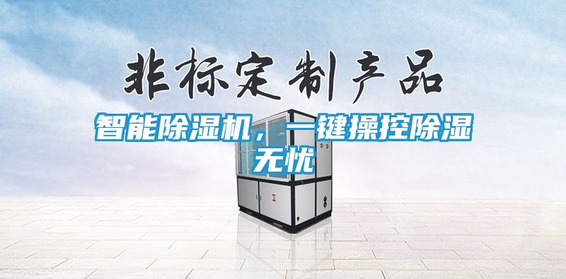智能除湿机，一键操控除湿无忧