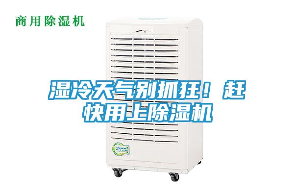 湿冷天气别抓狂！赶快用上除湿机