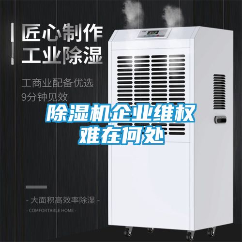 除湿机企业维权难在何处