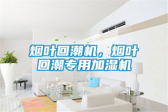 烟叶回潮机，烟叶回潮专用加湿机