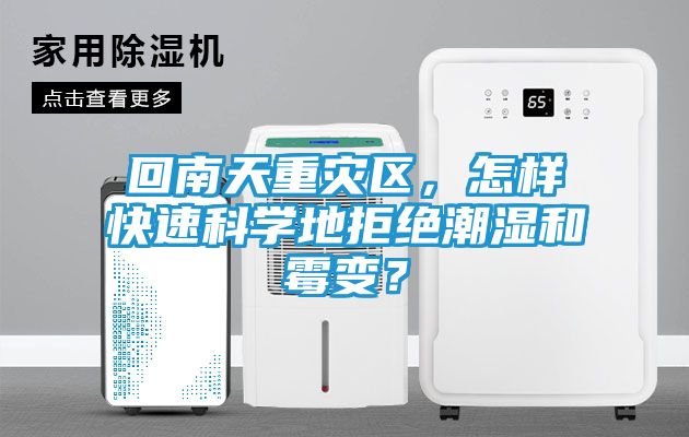 回南天重灾区，怎样快速科学地拒绝潮湿和霉变？