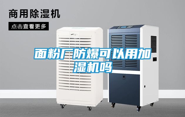 面粉厂防爆可以用加湿机吗