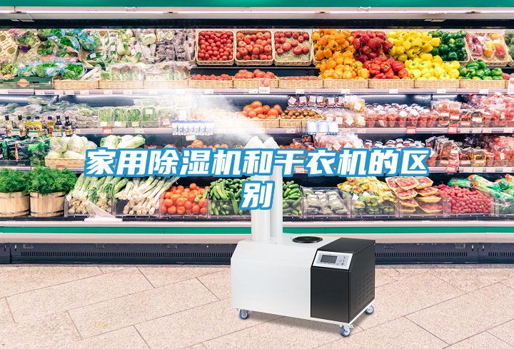 家用除湿机和干衣机的区别