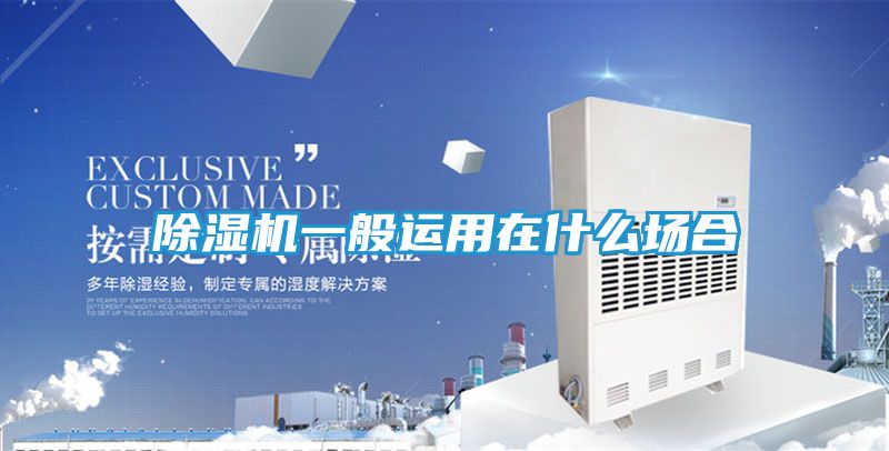 除湿机一般运用在什么场合
