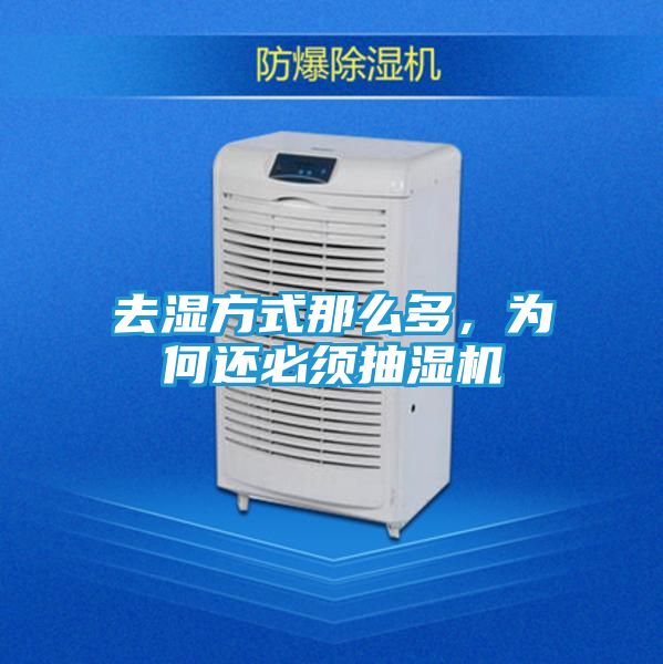 去湿方式那么多，为何还必须抽湿机