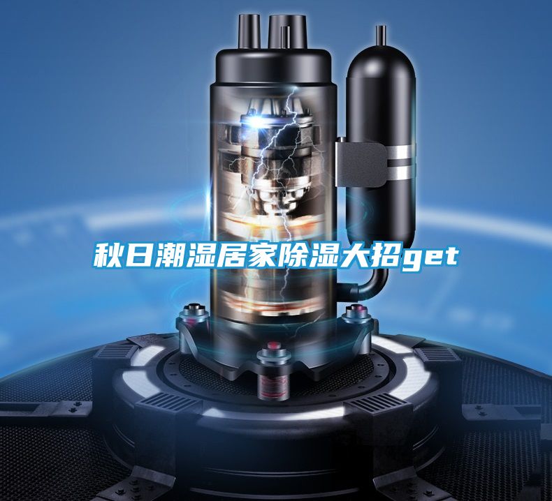 秋日潮湿居家除湿大招get