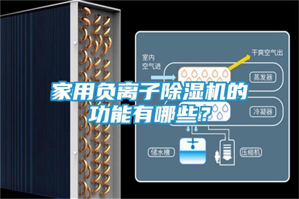 家用负离子除湿机的功能有哪些?