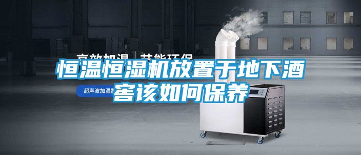 恒温恒湿机放置于地下酒窖该如何保养