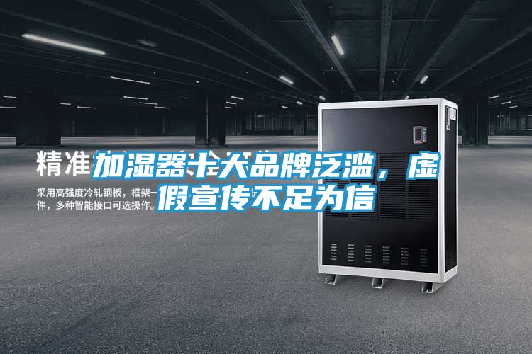 加湿器十大品牌泛滥，虚假宣传不足为信