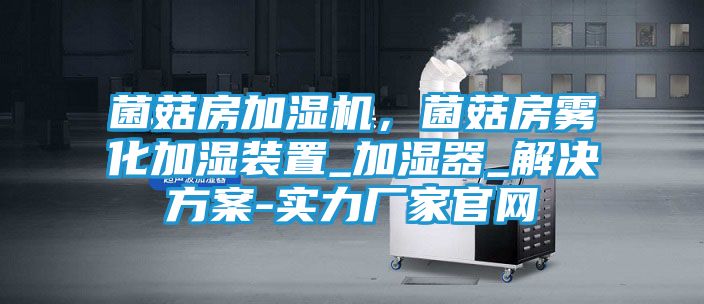 菌菇房加湿机,菌菇房雾化加湿装置_加湿器_解决方案-实力厂家官网