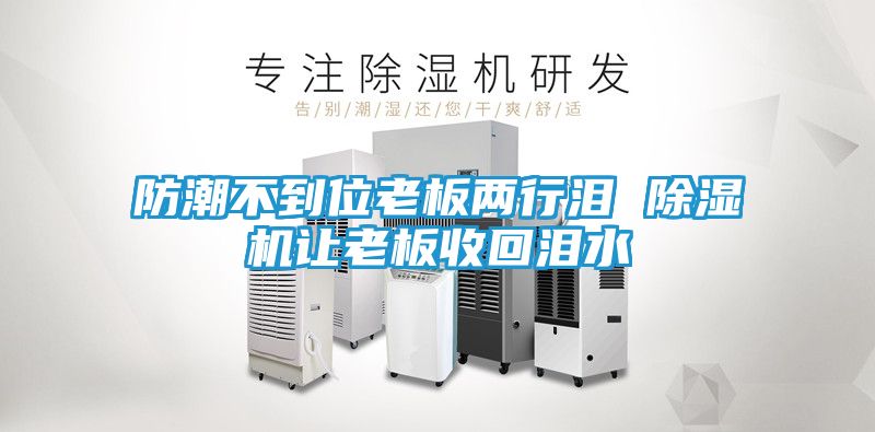 防潮不到位老板两行泪 除湿机让老板收回泪水