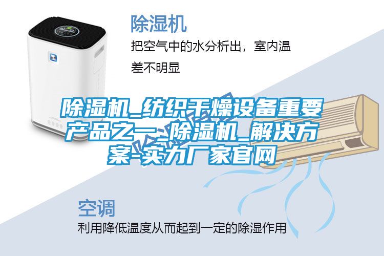 除湿机_纺织干燥设备重要产品之一_除湿机_解决方案-实力厂家官网