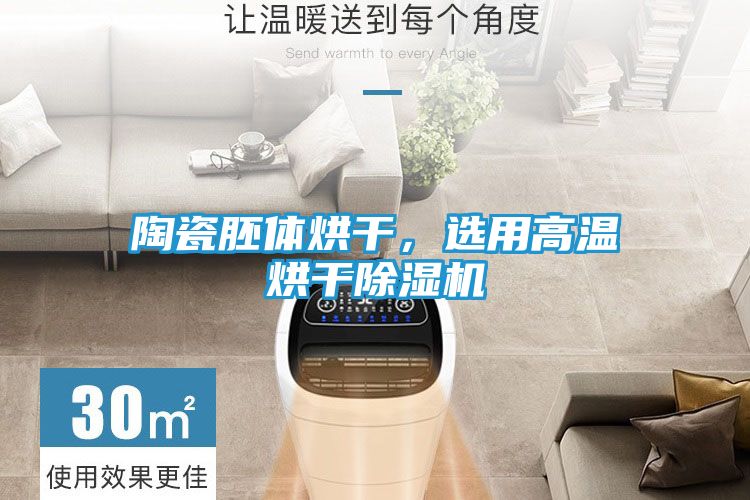 陶瓷胚体烘干，选用高温烘干除湿机
