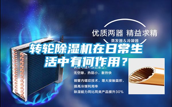 转轮除湿机在日常生活中有何作用?