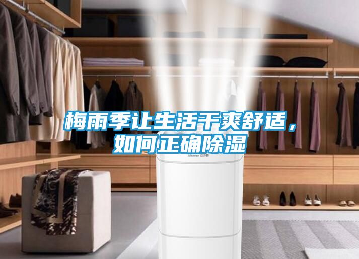 梅雨季让生活干爽舒适，如何正确除湿