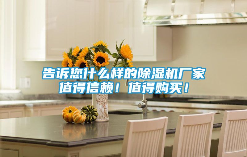 告诉您什么样的除湿机厂家值得信赖！值得购买！