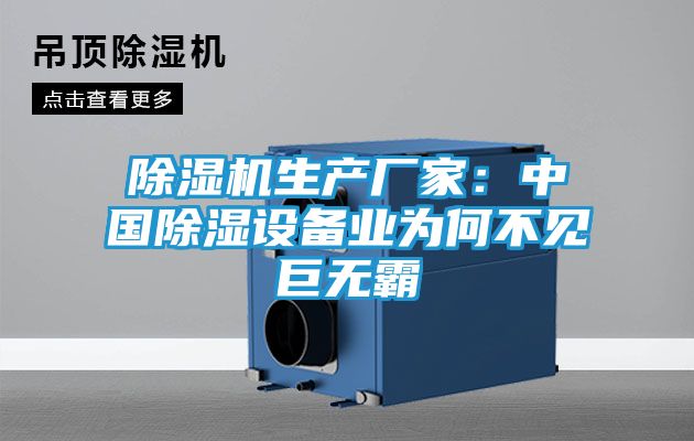除湿机生产厂家：中国除湿设备业为何不见巨无霸