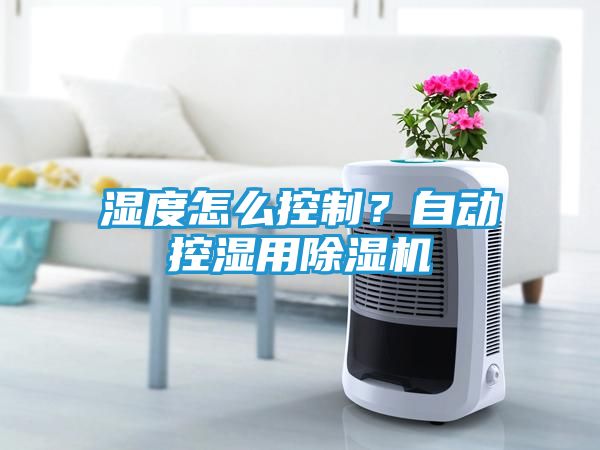湿度怎么控制？自动控湿用除湿机
