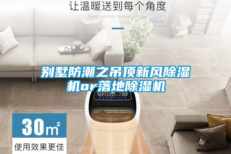 别墅防潮之吊顶新风除湿机or落地除湿机