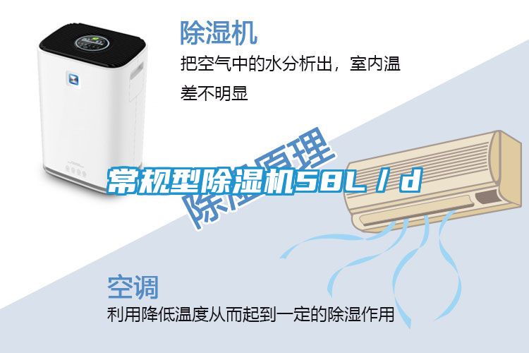 常规型除湿机58L／d