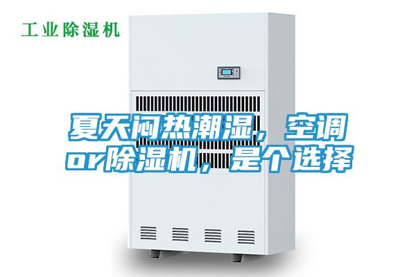 夏天闷热潮湿，空调or除湿机，是个选择