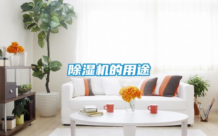 除湿机的用途