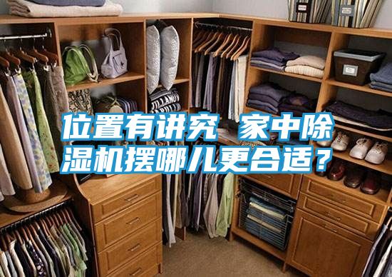 位置有讲究 家中除湿机摆哪儿更合适？