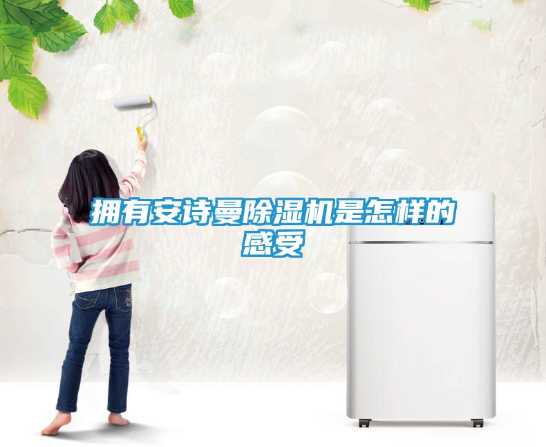 拥有安诗曼除湿机是怎样的感受