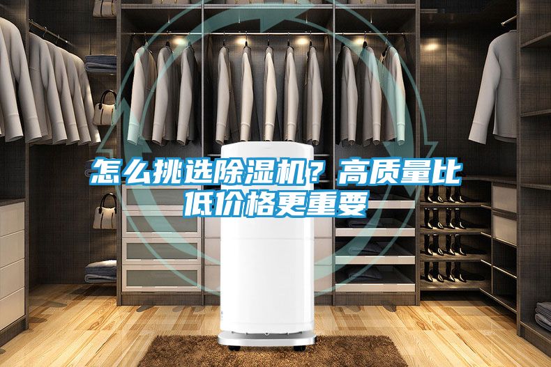 怎么挑选除湿机?高质量比低价格更重要