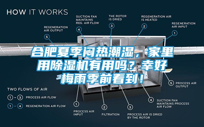 合肥夏季闷热潮湿,家里用除湿机有用吗?幸好梅雨季前看到!