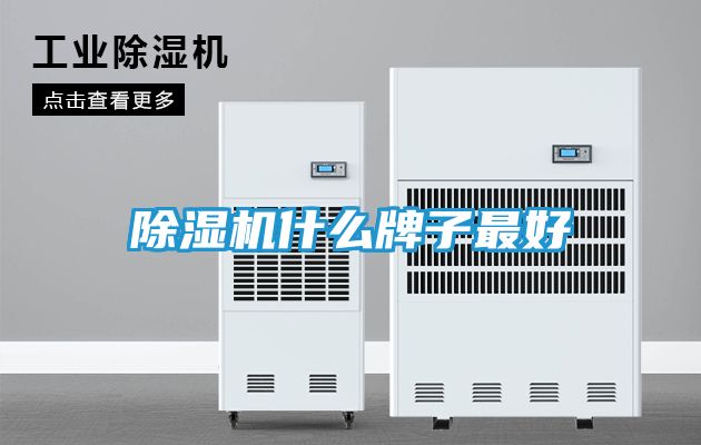 除湿机什么牌子最好