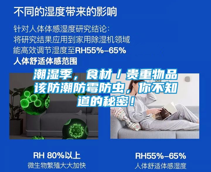 潮湿季,食材/贵重物品该防潮防霉防虫,你不知道的秘密!