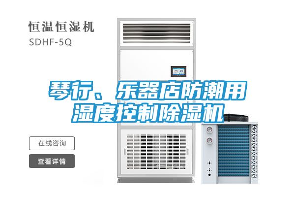 琴行、乐器店防潮用湿度控制除湿机