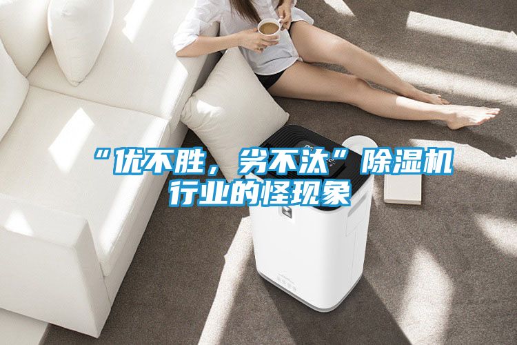 “优不胜，劣不汰”除湿机行业的怪现象