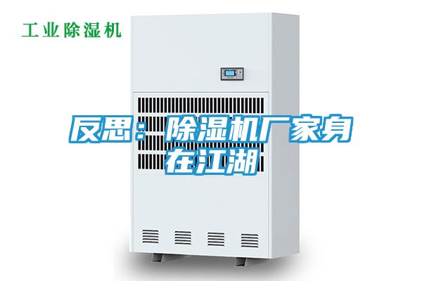 反思：除湿机厂家身在江湖